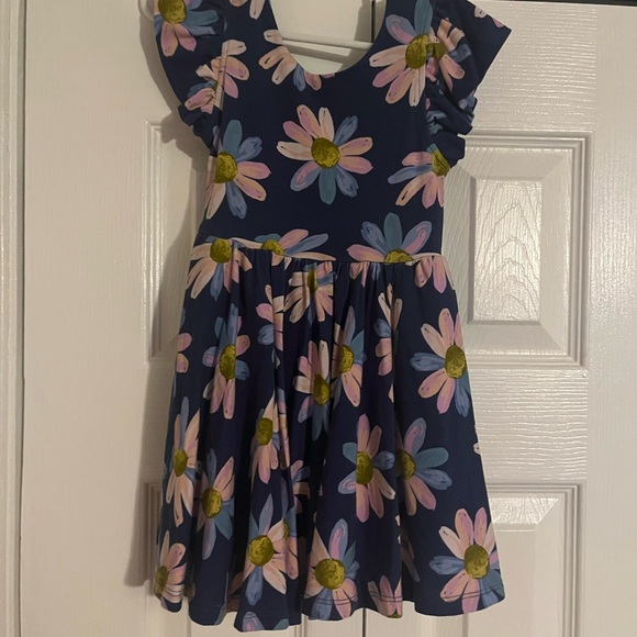 Little Sleepies Other - Floral Kids Dress- Bamboo